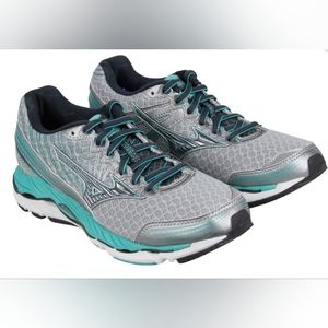 Mizuno Wave Paradox Women's Grey Mesh Running Shoes, Size: 6